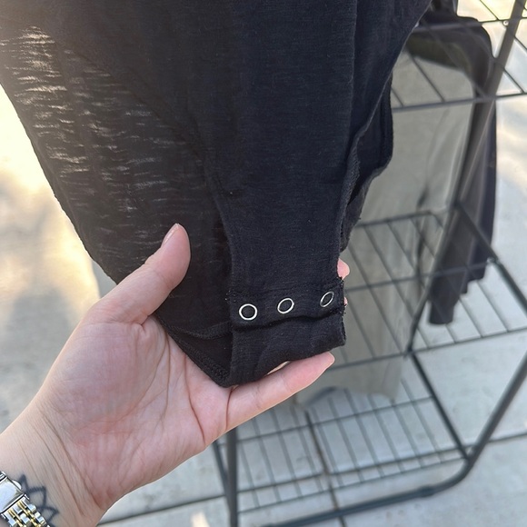 Aerie Black Women's bodysuit - Picture 4 of 6